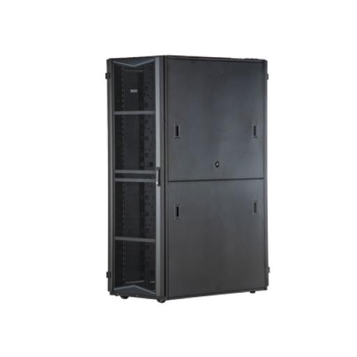 [PANDUIT_XG84222BS0001] Panduit Gabinete FlexFusion para Centros de Datos, 42 UR, 800 mm de Ancho, 1200 mm de Profundidad, Fabricado en Acero, Color Negro