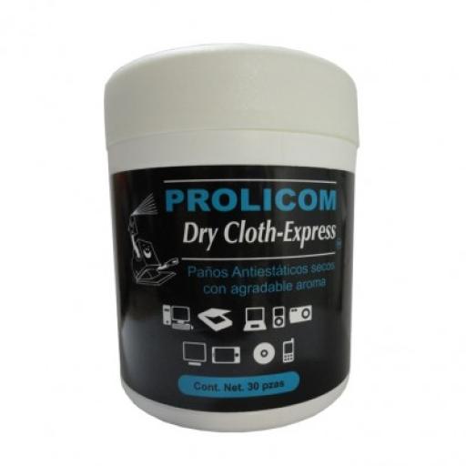 [PROLICOM_TOALLAS SECAS ANTIESTATICAS] Prolicom Toallas Antiestáticas PROLICOM DRY CLOTH-EXPRESS