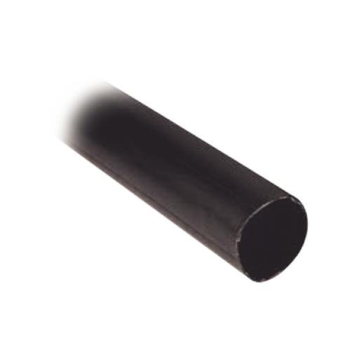 [SYSCOMPARTS_5174-1200-1] SYSCOM PARTS Tubo Termoencogible (Termofit) Negro de 1.2 m, 2" de Diámetro, Reduce de 2:1, Poliolefina.