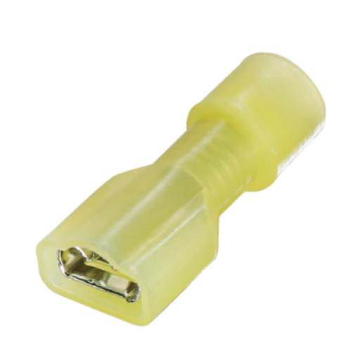 [EPCOM_CON-101-3A-03] Epcom Terminal hembra aislada completa / para cables 12-10 AWG / Paquete de 25 piezas
