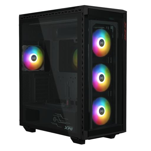[XPG_BATTLECRUISERIIST-BKCWW] XPG GABINETE XPG BATTLECRUISER MID-T BLACK 4 FAN (BATTLECRUISERIIST-BKCWW)