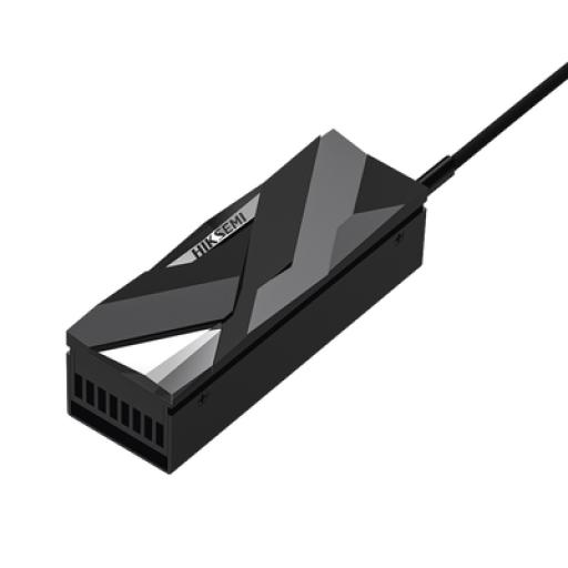 [HIKSEMIBYHIKVISION_HS-RADIATOR-MHF1] HIKSEMI by HIKVISION Disipador de calor Activo para SSD M.2 / Aleación de Aluminio / Fácil de Instalación / Ideal para PC de Escritorio