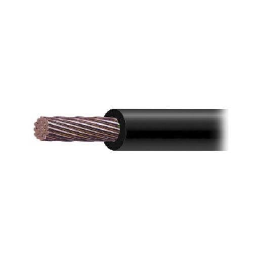[INDIANA_SLY-347-BLK/100] Indiana Cable Eléctrico de Cobre Recubierto THW-LS Calibre 3/0 AWG 19 Hilos Color Negro (100 metros).