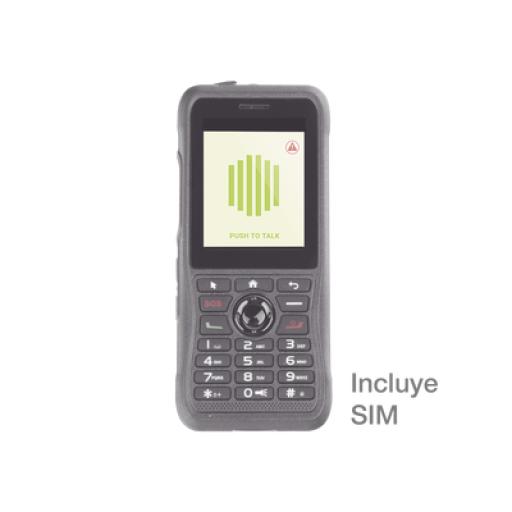 [TASSTA_NXPOC130-TBASIC-1GB] TASSTA Radio PoC LTE Incluye Servicio de Radio TASSTA de 1 Año y Sim Telcel 1GB por Mes
