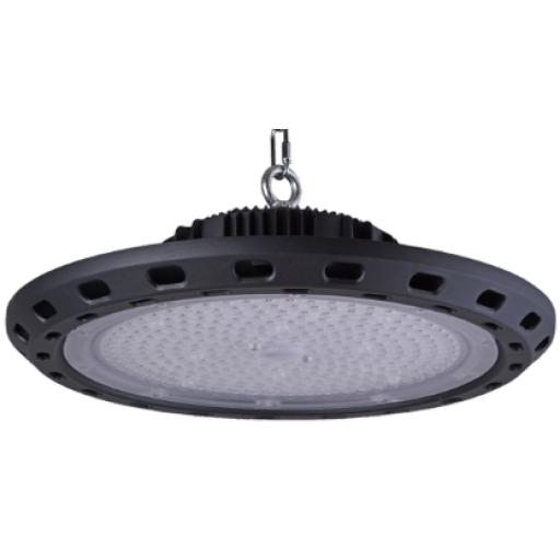 [JWJ_JLREUFO-200] JWJ Campana Led Industrial UFO / 200 W / Suspendido / 85 - 265 Vca / Luz Fría (6500°K).
