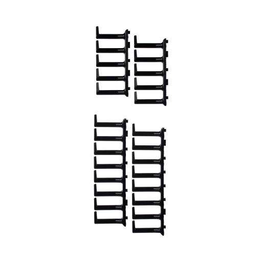 [PANDUIT_XG-FMS45B] Panduit Kit de Dedos Para Administración de Cables en Gabinetes FlexFusion™, de 42 o 45 UR,  Dedos de 100 mm de Longitud, Color Negro 
