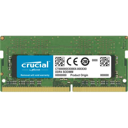 [CRUCIAL_CT32G4SFD832A] MEMORIA SODIMM DDR4 CRUCIAL (CT32G4SFD832A) 32GB,3200MHZ, CL22