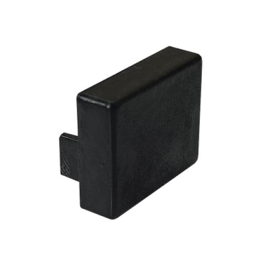 [THORSMAN_TMK-1720-F-N] Thorsman Tapa Final en Color Negro de PVC Auto Extinguible, Para Canaleta TMK-1720-N-CC (5290-02003)