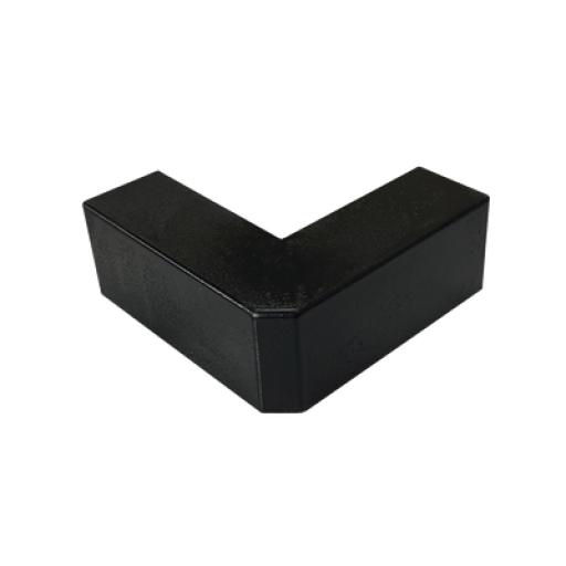 [THORSMAN_TMK-1720-EE-N] Thorsman Esquinero Exterior Color Negro de PVC Auto Axtinguible, Para Canaleta TMK-1720-N-CC (5210-02003)