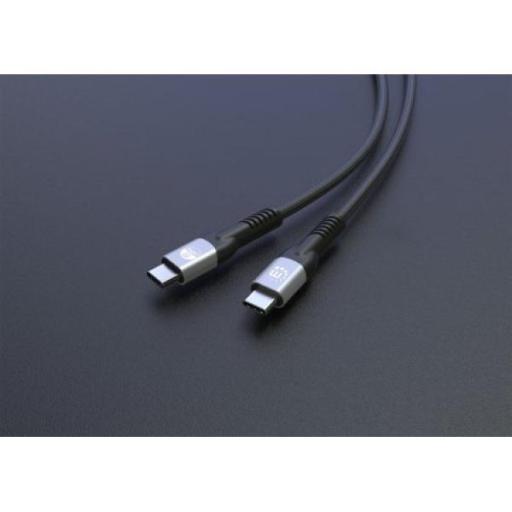 [MANHATTAN_356374] Cable USB4 de USB C a C Manhattan Negro 1 M.