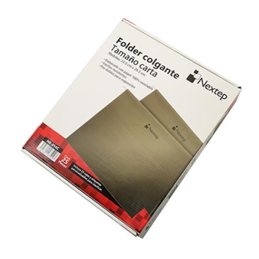 [NEXTEP_NE-014C] Nextep Folder Colgante Economico Nextep Carta Color Verde Tradicional c/25