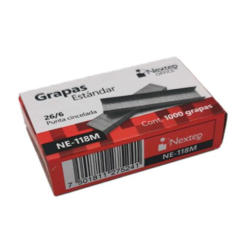 [NEXTEP_NE-118M] Nextep Grapas Estandar Nextep 26/6 c/1000