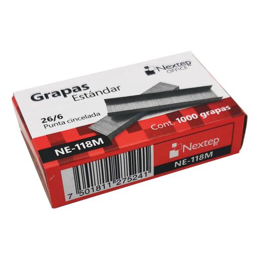 [NEXTEP_NE-118M] Nextep Grapas Estandar Nextep 26/6 c/1000