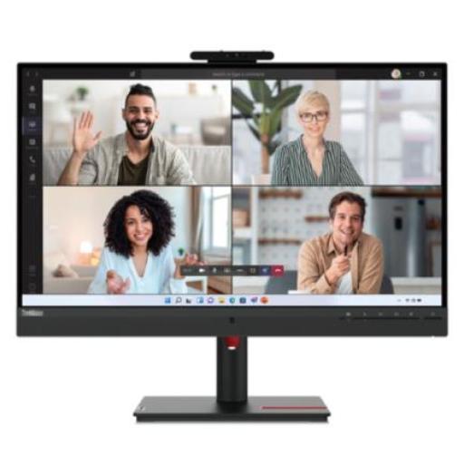 [LENOVO_63D6UAR3LA] Lenovo Monitor Lenovo ThinkVision T27HV-30 27" WLED Resolución 2560x1440 USB/HDMI/DP/RJ45