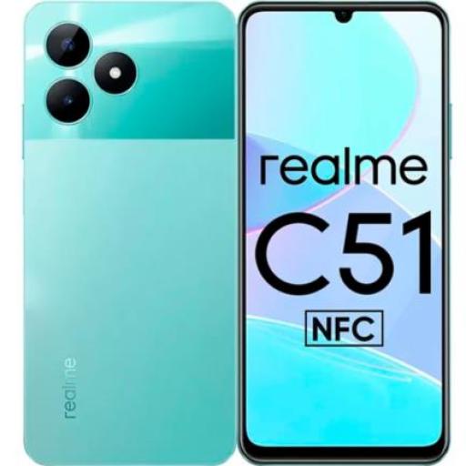 [REALME_REALME C51-4+128-VERDE MENTA] realme SMARTPHONE REALME C51 4+128GB COLOR VERDE MENTA