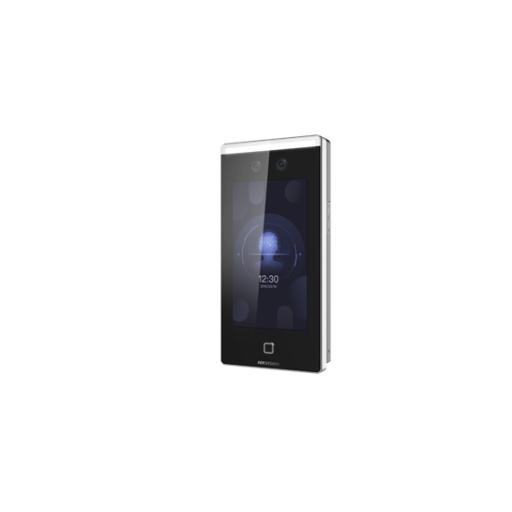 [HIKVISIONDIGITALTECHNOLOGY_DS-K1T671M] Hikvision Digital Technology Terminal Min Moe Touch de Reconocimiento Facial ULTRA Rápido con función de Videoportero  (ambientes no ruidosos) / Lectura de Códigos QR / 6,000 usuarios / Alta tecnología Deep Learning  / Cámara 2 MP compatible con NVR