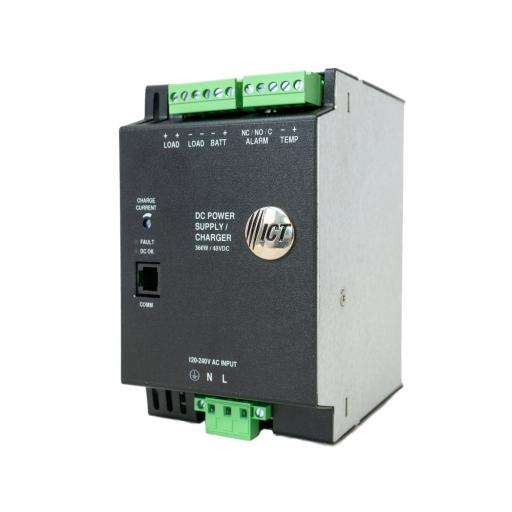 [ICT_ICT36024DIN] ICT Fuente de Poder Industrial de 480W, salida 24 Vcc, para montaje en riel Din