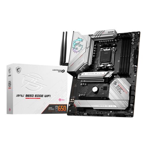 [MSI_MPG B650 EDGE WIFI] MOTHERBOARD MSI (MPG B650 EDGE WIFI) SOCKET AM5, 4*DDR5 7800, 1*HDMI, 1*DP, 3*M.2, ATX