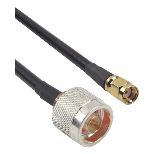 [EPCOM_SN240KSMAI60] Epcom Jumper de 60cm con Cable LP240 y conectores N Macho y SMA Macho Inverso.