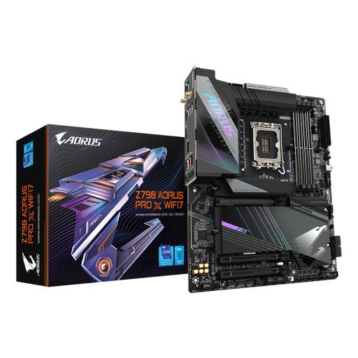 [S1M0PH248010PUG] MOTHERBOARD GIGABYTE (Z790 A PRO X WIFI7) SOCKET 1700, 4*DDR5 8200, HDMI, DP, ATX