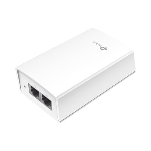[TPLINK_TL-POE4824G] TPLINK Inyector PoE Pasivo de 48V (24 Watts) / 2 puerto 10/100/1000 Mbps / Plug and Play / Montaje en Pared