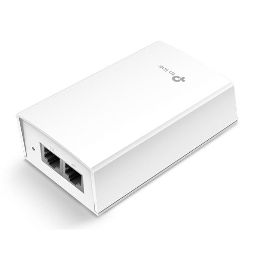 [TPLINK_TL-POE4824G] TPLINK Inyector PoE Pasivo de 48V (24 Watts) / 2 puerto 10/100/1000 Mbps / Plug and Play / Montaje en Pared