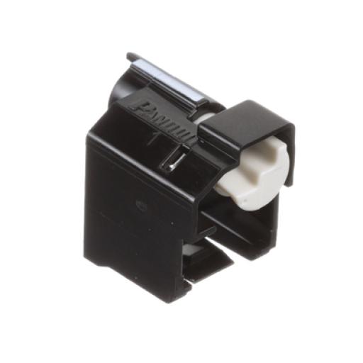 [PANDUIT_PSL-DCPLE-BL] Panduit Kit de 10 Dispositivos Estándar LOTO Para Impedir Desconexión de Plug RJ45, Color Negro, Incluye Herramienta para Instalar/Retirar 
