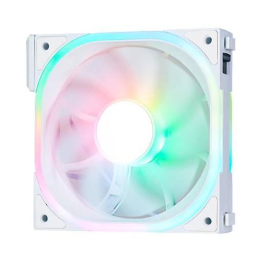 [GAMEFACTOR_FG500-WH] Game Factor VENTILADOR MODULAR GAME FACTOR 120MM 58CFM 1900RPM RGB BLANCO FG500-WH