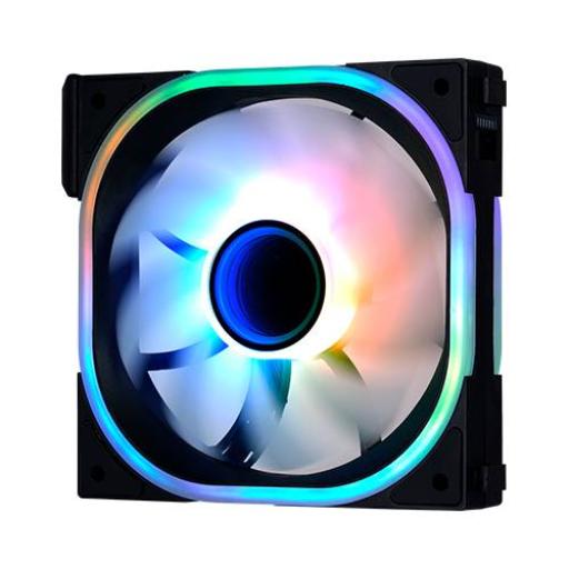 [GAMEFACTOR_FG500-BK] Game Factor VENTILADOR MODULAR GAME FACTOR 120MM 58CFM 1900RPM RGB NEGRO FG500-BK