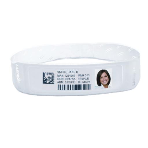 [ZEBRA_LB2-ADULT-L3] Zebra WRISTBAND-LABELS PAPER PET 8.5X11IN 216X279MM