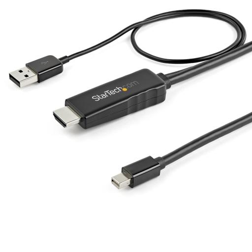 [STARTECH.COM_HD2MDPMM2M] StarTech.com CABLE CONVERTIDOR HDMI A MINI DISPLAYPORT DE 2M - 4K 30HZ