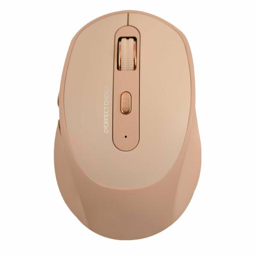 [PERFECTCHOICE_PC-045151] Perfect Choice RATON INALAMBRICO RECARGABLE CAQUI