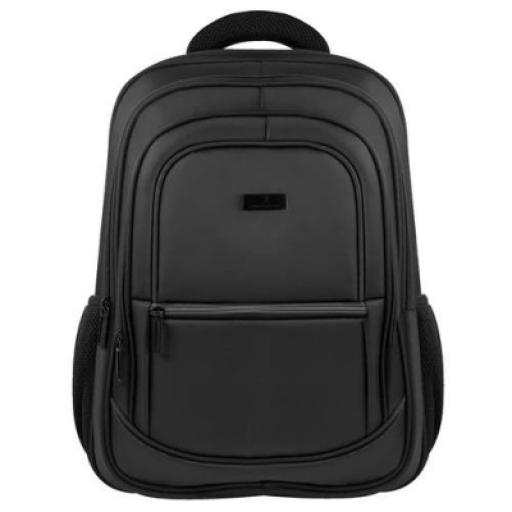 [PERFECTCHOICE_PC-084457] Perfect Choice MOCHILA PARA LAPTOP ESSENTIALS NEGRO 4 COMPARTIMENTOS
