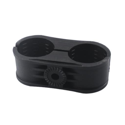 [SYSCOMTOWERS_CB-214] SYSCOM TOWERS Paquete de 10 Sujetadores Plasticos Para Cable Coaxial de  2-1/4"