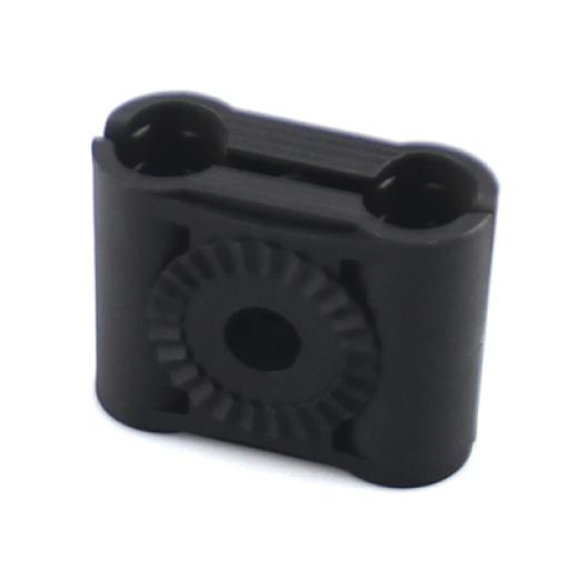 [SYSCOMTOWERS_CB-38] SYSCOM TOWERS Paquete de 10 Sujetadores Plasticos Para Cable Coaxial de 3/8"