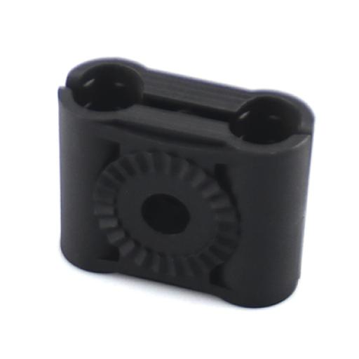 [SYSCOMTOWERS_CB-38] SYSCOM TOWERS Paquete de 10 Sujetadores Plasticos Para Cable Coaxial de 3/8"