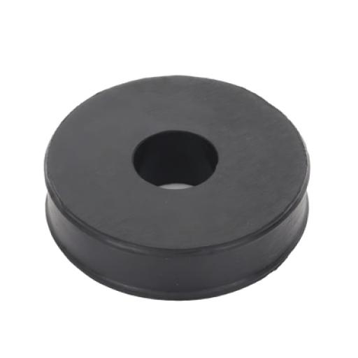 [SYSCOMTOWERS_CI-1-78] SYSCOM TOWERS Inserto o Bota de Caucho de 4" Con Un Orificio para Cable de 7/8 in
