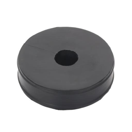 [SYSCOMTOWERS_CI-1-58] SYSCOM TOWERS Inserto o Bota de Caucho de 4" Con Un Orificio para Cable de 5/8 in