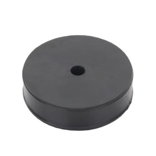 [SYSCOMTOWERS_CI-1-38] SYSCOM TOWERS Inserto o Bota de Caucho de 4" Con Un Orificio para Cable de 3/8 in