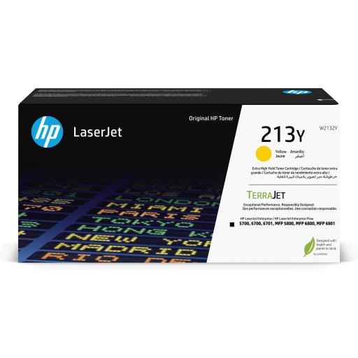 [HP_W2132Y] HP HP 213Y YLW ORIGINAL LASERJET TONER CRTG  W2132Y