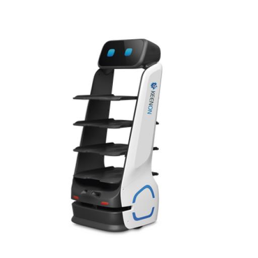 [KEENON_T9LS] KEENON Robot Autonomo para Servicio de Meseros Ubicado por SLAM (Laser) / Mejora el Servicio al Cliente / Soporta 10 Kgs por Charola / Ideal para Restaurantes, Cafeterias, Hospitales, Salones de Eventos, Etc...