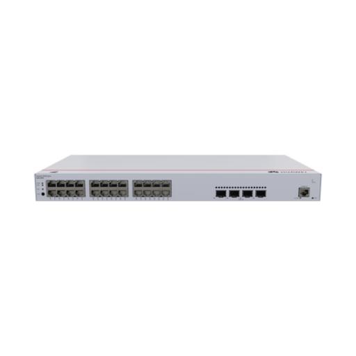 [HUAWEI_S220-24P4X] Huawei Switch Gigabit Administrable PoE Capa 2 / 24 puertos 10/100/1000 Mbps (PoE) / 4 Puertos SFP+ Uplink / 400W / PoE Perpetuo / Administración Nube Gratis