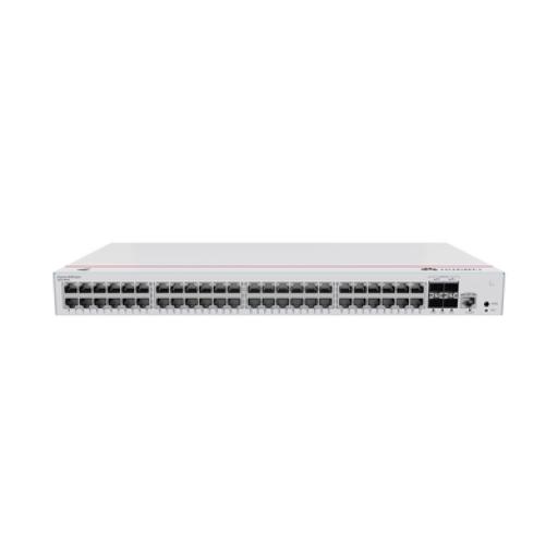 [HUAWEI_S220-48P4X] Huawei Switch Gigabit Administrable PoE Capa 2 / 48 puertos 10/100/1000 Mbps (PoE) / 4 Puertos SFP+ Uplink / 380W / PoE Perpetuo / Administración Nube Gratis