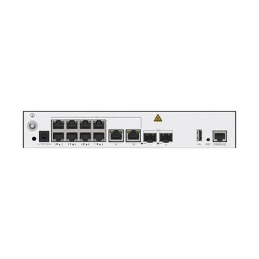 [HUAWEI_AC650-128AP] Huawei Controladora de Puntos de Acceso / 10 puertos 10/100/1000 Mbps / 2 puertos 10GE SFP+ / Hotspot 2.0 / Roaming Capa 2 y 3 / Rendimiento 10 Gbps / Soporta 128 APs / Hasta 1024 Clientes 