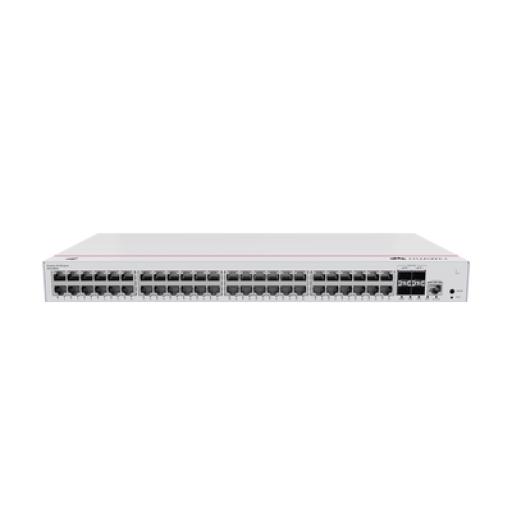 [HUAWEI_S310-48P4X] Huawei Switch Gigabit Administrable PoE Capa 3 / 48 puertos 10/100/1000 Mbps (PoE) / 4 Puertos SFP+ Uplink / 380W / PoE Perpetuo / iStack / Administración Nube Gratis