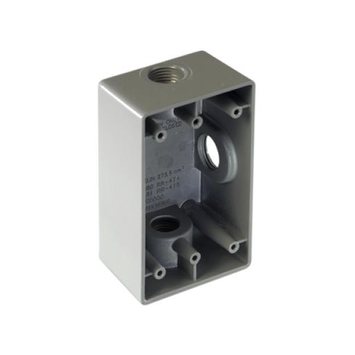[RAWELT_RR-0481] RAWELT Caja Condulet FS de 3/4" ( 19.05 mm) con tres bocas a prueba de intemperie.