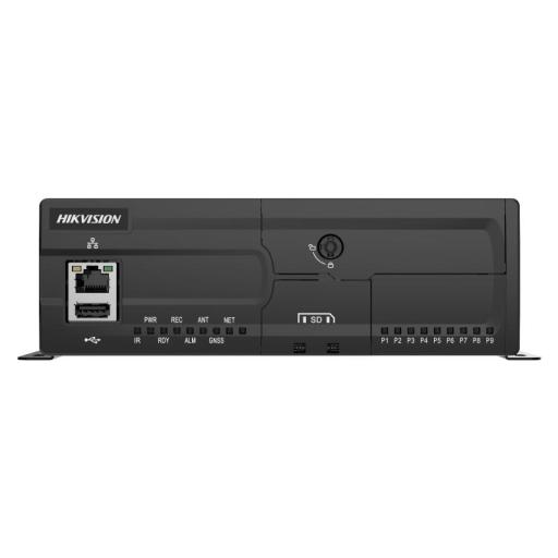 [HIKVISIONDIGITALTECHNOLOGY_AE-MN5083(RJ45)] Hikvision Digital Technology NVR Móvil de 8 Canales de 2 Megapixel / 8 Puertos PoE / 1 Bahía de Disco Duro / Incluye Modulo GPS