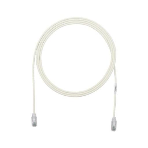 [PANDUIT_UTP28SP0.2M] Panduit Cable de Parcheo TX6, UTP Cat6, Diámetro Reducido (28AWG), Color Blanco, 20 cm