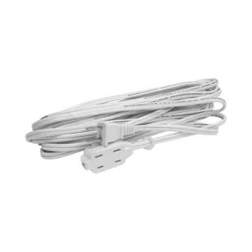 [SURTEK_SYS-136142] Surtek Extensión Eléctrica Doméstica de 4 metros / 127 V CA 8 A Máximo / Color Blanco.