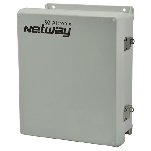 [ALTRONIX_NETWAY4EWP] Altronix Switch Reforzado Ethernet de 4 puertos sobre fibra PoE+ 